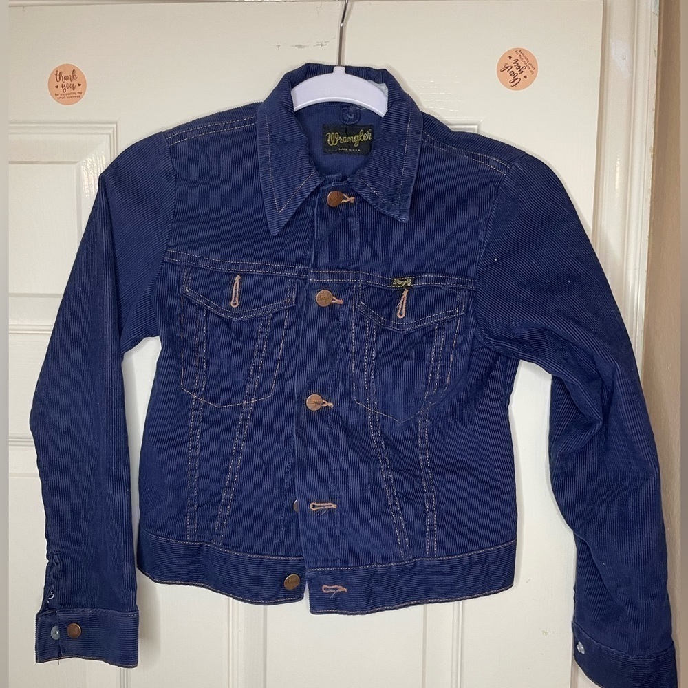 Vintage 1980’s Wrangler Corduroy Jacket XS​​​​​​​​​​​​​​​​​​​​​​​​​​​ - Picture 10 of 11